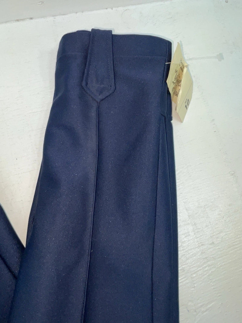 New Vintage Blue Western Heritage Polyester Pants #G31 3A-18