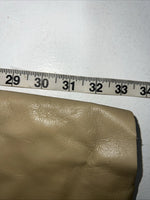 NOS Tan Show Chaps With Fringe Adjustable Waist 38 L-43