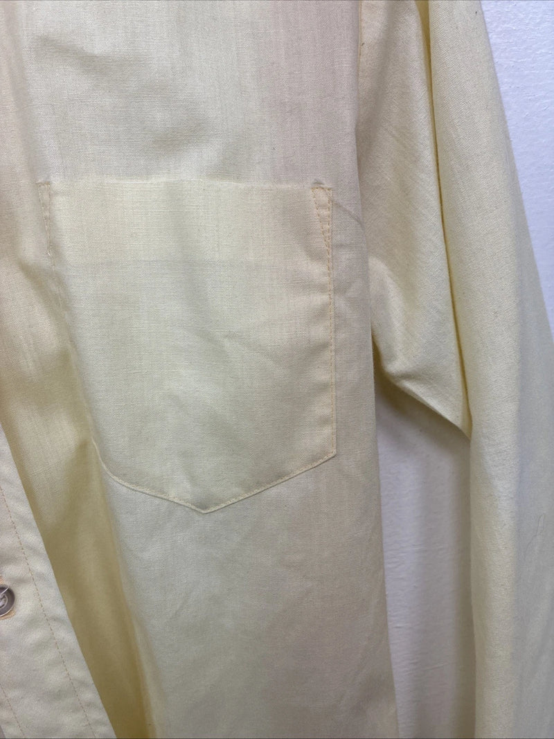 New Women’s Ratcatcher Yellow Long Sleeve Button Up Size 30 YY-7