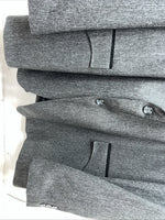 New Men’s Circle S Gray Suit Jacket 52L #24244 V-600
