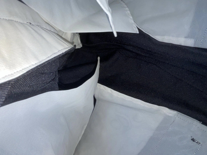 New Vintage Black Crimplene Polyester Pants XX-90