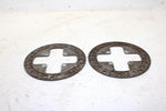 2004 Bombardier Out Lander Oem Front Brake Disc Pair  705600603 AB12