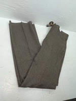 New Vintage Brown Circle S Polyester Pants #CP4776 XX-89