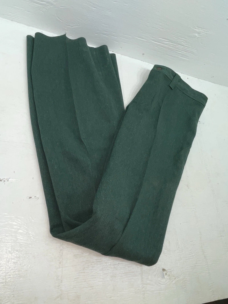 New Vintage Green Dickson Jenkins Polyester Pants #973 VV-114