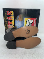 New Men’s Gray Lace Up Texas Brand Cowboy Boots. 8852 8 E E. 1-118