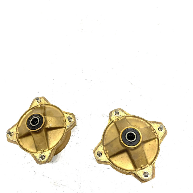 86-88 Yamaha Moto 4 YFM200DX OEM Front Hub Pair 52H-25111-00-4R AY68