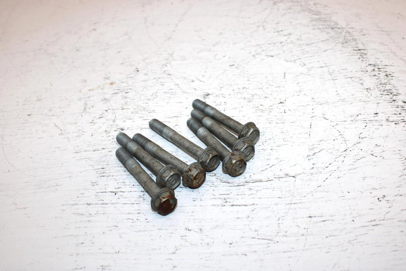 1998 Polaris 500 Oem Cylinder Head Bolt Set Of 7 3085582 Q4144