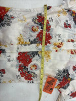 New Women’s Dickson Jenkins Floral Long Sleeve Pearl Snap Size 30 KK-3