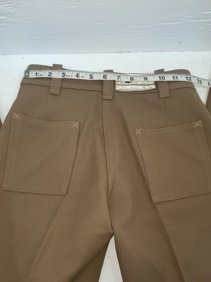 New Vintage Brown Dickson Jenkins Polyester Pants #5010 VV-118