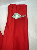 New Vintage Red Western Heritage Polyester Pants #G31 ZZ-76