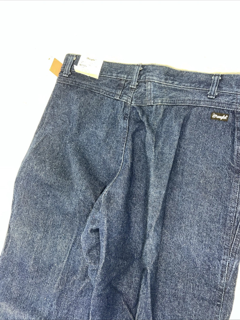 New Women’s Wrangler Silverlake Rawlines Denim Jeans No Pockets . 11/12x36 L-21
