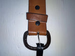 New Brown Genuine Leather Western Express Tooled Eagle 46” Belt #226 NN-127