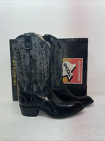 New Men’s Black Texas Brand Cowboy Boots. 5030