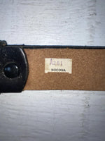 New Gray Genuine Leather Nocona Tooled 18” Belt #A261 NN-79