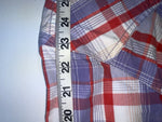 New Women’s Plaid Cumberland Outfitters Long Sleeve Button Up Shirt M 3B-37