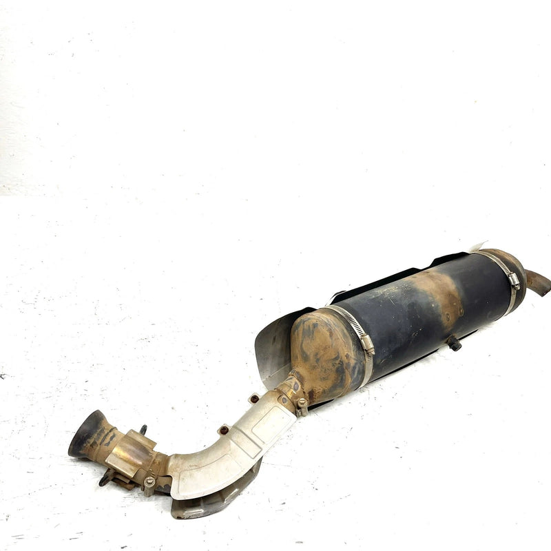 2012 Yamaha Grizzly 550 YFM550 4x4 OEM Exhaust Muffler 1HP-E4703-00-00 AY65
