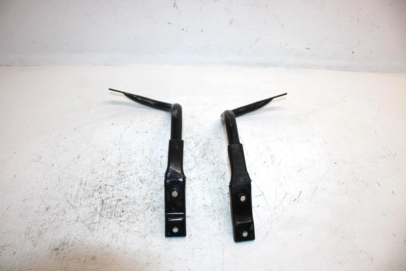 1990 Kawasaki Bayou 300 Oem Front Fender Flap Stay Set 35011-1421 AK22