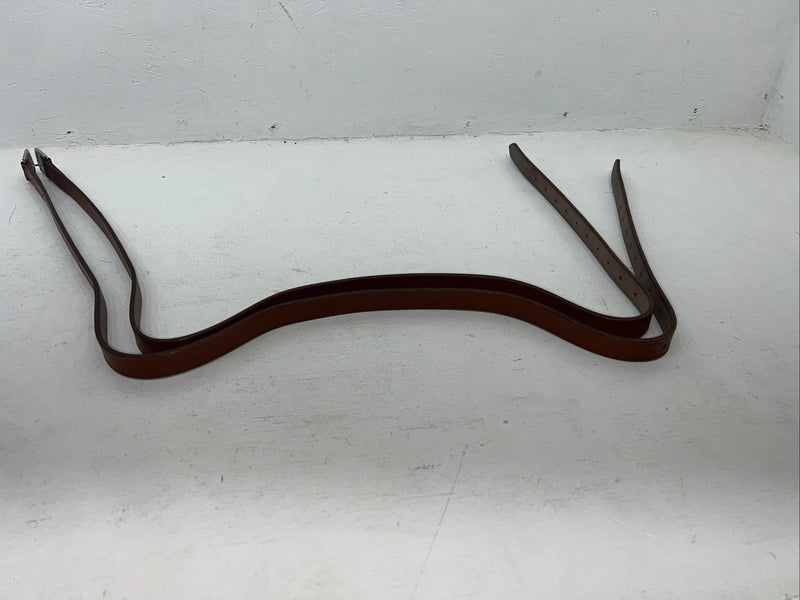 New Tough 1 Leather 1” X 54” Schooling Adult Stirrup Straps #24-809-45 EE-24
