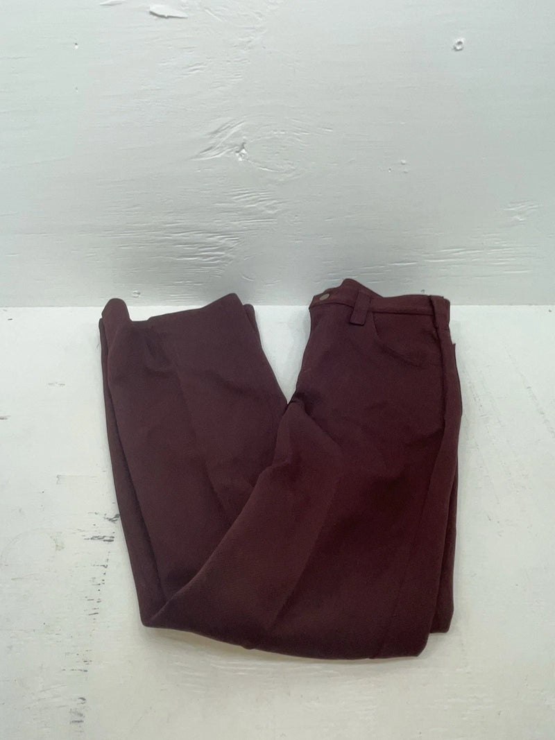 New Vintage Red Lee Polyester Pants #2004081 OO-48