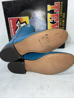 New Women’s Blue Texas Brand Cowboy Boots. 4438 7 M. 18-28