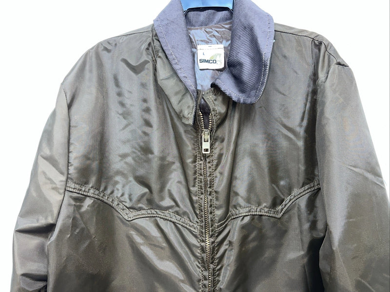 New Men’s Brown SIMCO Nylon Jacket Large 3C-46
