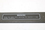 85 Yamaha Phazer OEM Front Bumper Plate 80L-77185-00-00 SY42