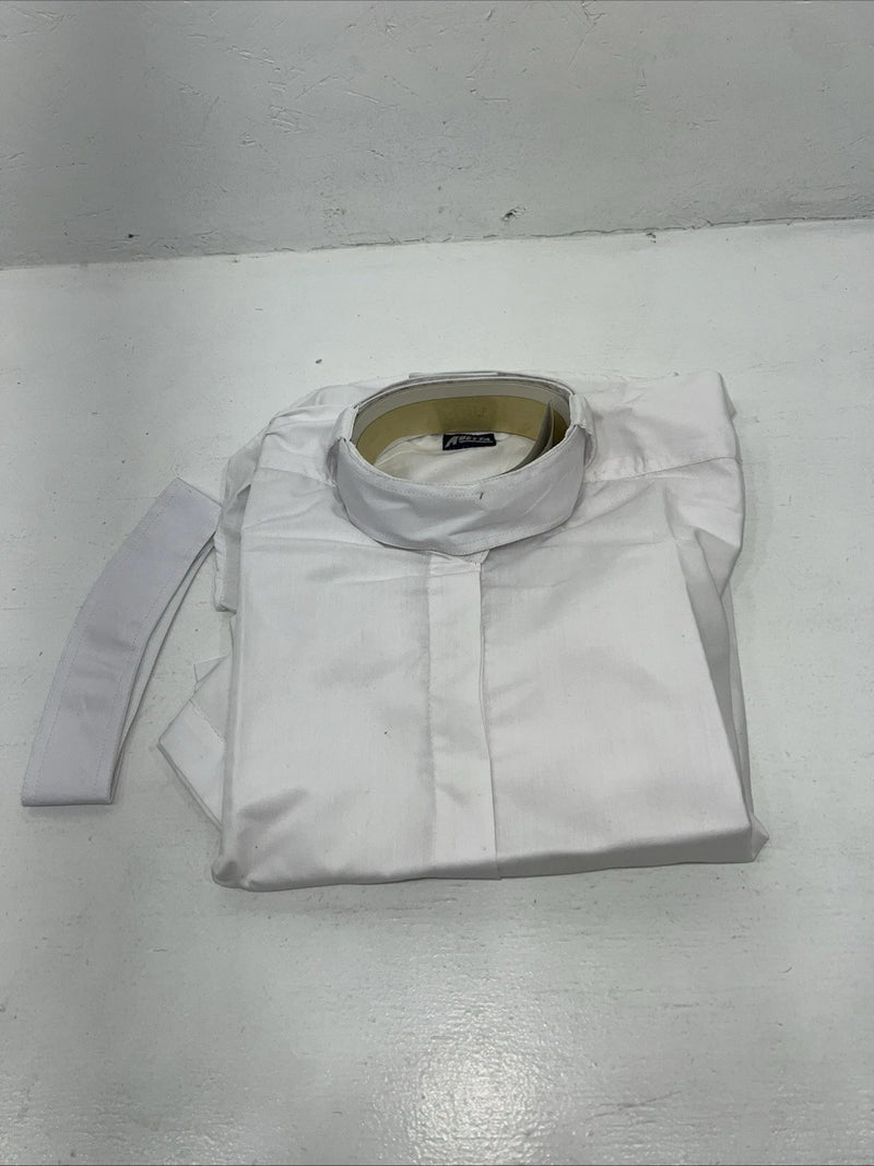 New Women’s White ABETTA half Sleeve Plain Riding Shirt. 40 941140 D-44