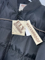 New ELY Outerwear Mens Black Puffer Jacket XL #241020 RR-3