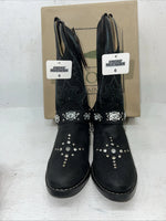 New Women’s Black Smoky Mountain Cowboy Boots. 3283 Y 6. 19-30