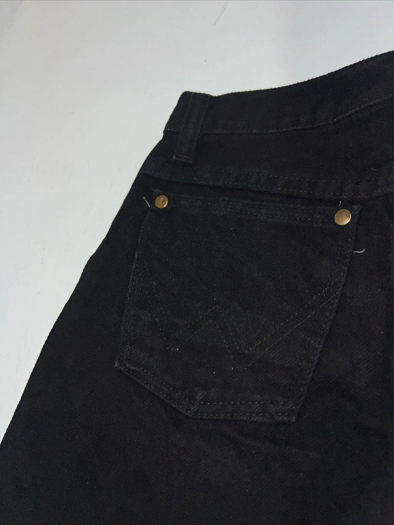 New Boys Wrangler Cowboy Cut Black Slim Fit Denim Jeans. 10 Regular O-19