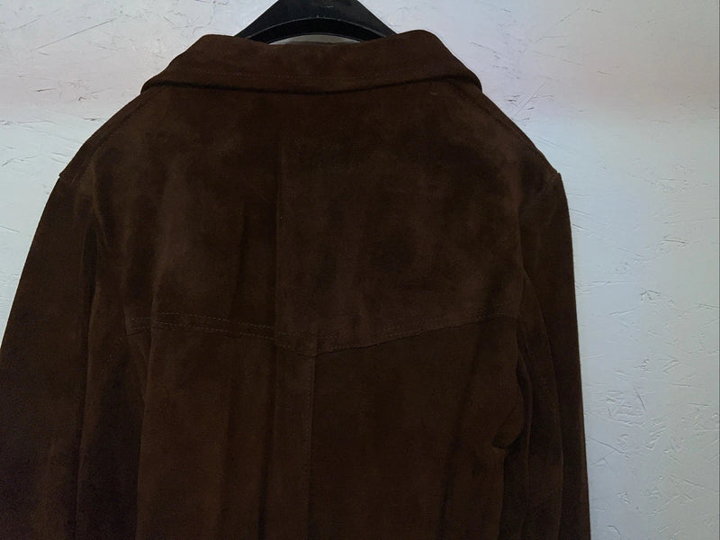 New Women’s SIMCO Brown Leather Jacket 38 3C-54