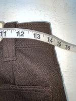 New Vintage Brown Dickson Jenkins Polyester Pants #5017 3A-37