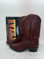 New Men’s Red Texas Brand Cowboy Boots. 7863 10.5 10 1/2 D. 7-71