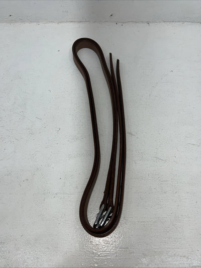 New Tough 1 Leather 1” X 54” Schooling Adult Stirrup Straps #24-809-45 EE-24
