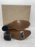 New Youth Brown Texas Brand Cowboy Boots. L 192 5 M. 2-127