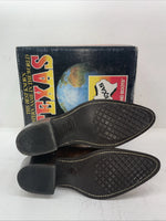New Men’s Brown Texas Brand Cowboy Boots. 8011 10 E E. 6-53