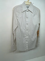 New Women’s Brown Dotted Dickson Jenkins Long Sleeve Button Up Shirt 3B-101