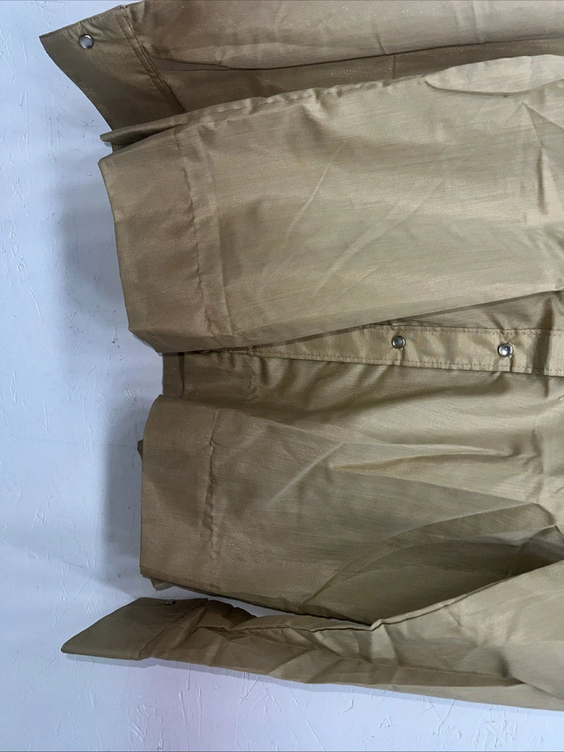 New Women’s Rockmount Ranchwear Tab Long Sleeve Button Up Shirt S 3B-81