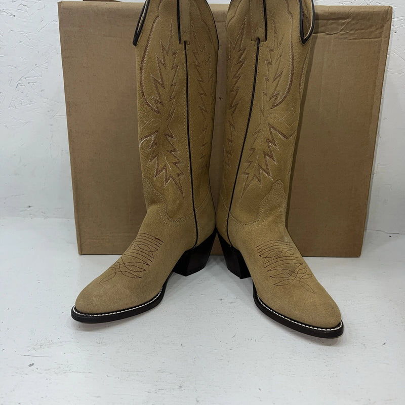New Women’s Brown Texas Brand Cowboy Boots. S4906 5.5 5 1/2 M. 20-49