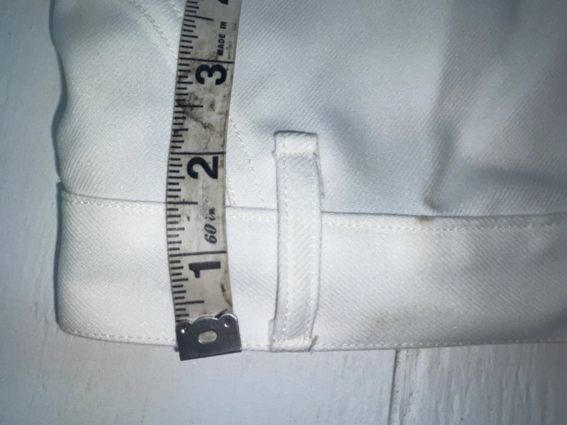 New Vintage White Dickson Jenkins Polyester Pants VV-64