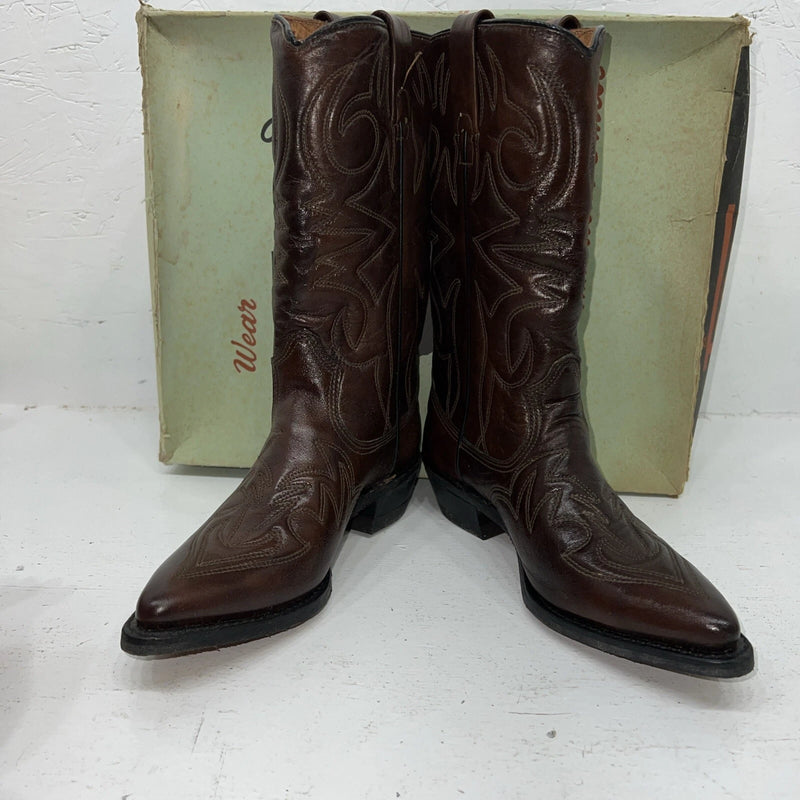 New Women’s Brown Texas Brand Cowboy Boots. L41 6 M. 20-82