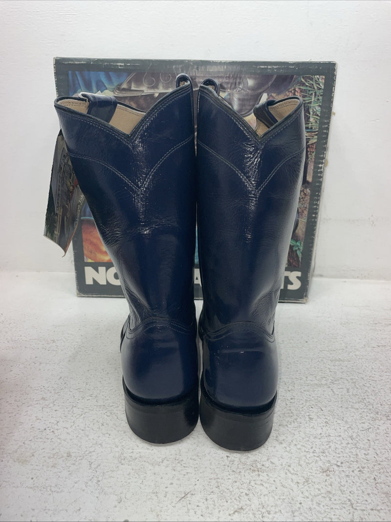 New Men’s Blue Nocona Cowboy Boots. 8050 8 E. 3-148