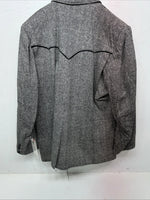 New Men’s Pioneer Wear Grey Suit Jacket 46 #12014 X-604