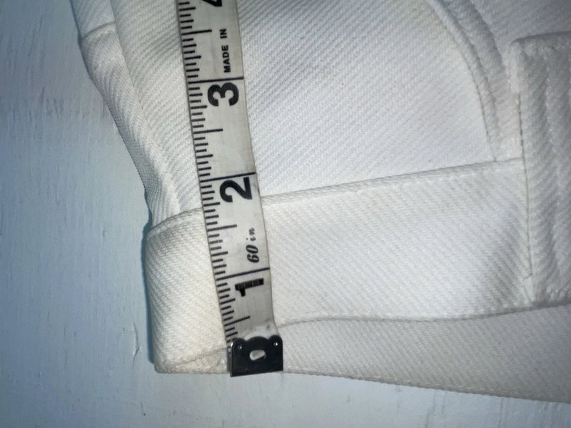 New Vintage White Lee Polyester Pants #261201 ZZ-30