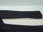 New Vintage Black Crimplene Polyester Pants XX-90