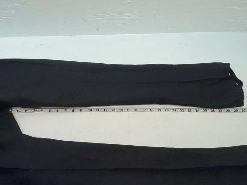 New Vintage Black Crimplene Polyester Pants XX-90