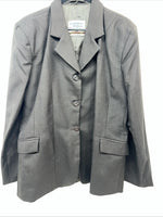 New Women’s Comfort Riders Brown Hunt Meister Riding Coat 18L #23-31000 V-605