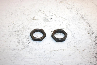 1982 Honda Atc200 Ea Big Red Oem Rear Axle Jam Nut Pair 90307-968-000 AH64
