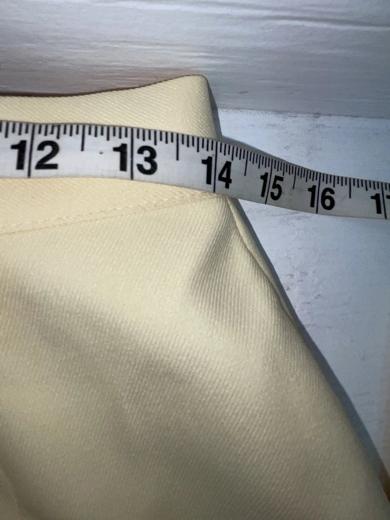 New Vintage Yellow Quick Silver Polyester Pants #2662 VV-93