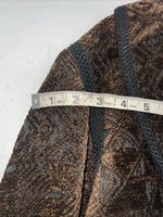 New Women’s Longhorn Brown Western Short Jacket L #5464 3C-48